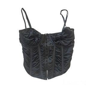 Urban Outfitters Corset Top in Black